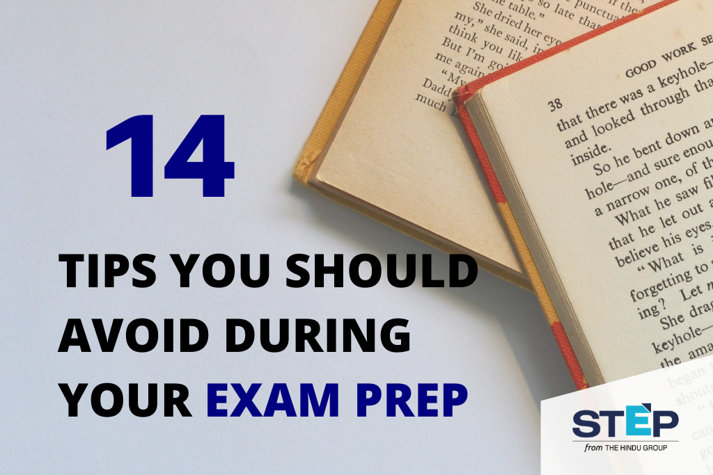 14 Things Not to Do During Competitive Exam Preparation