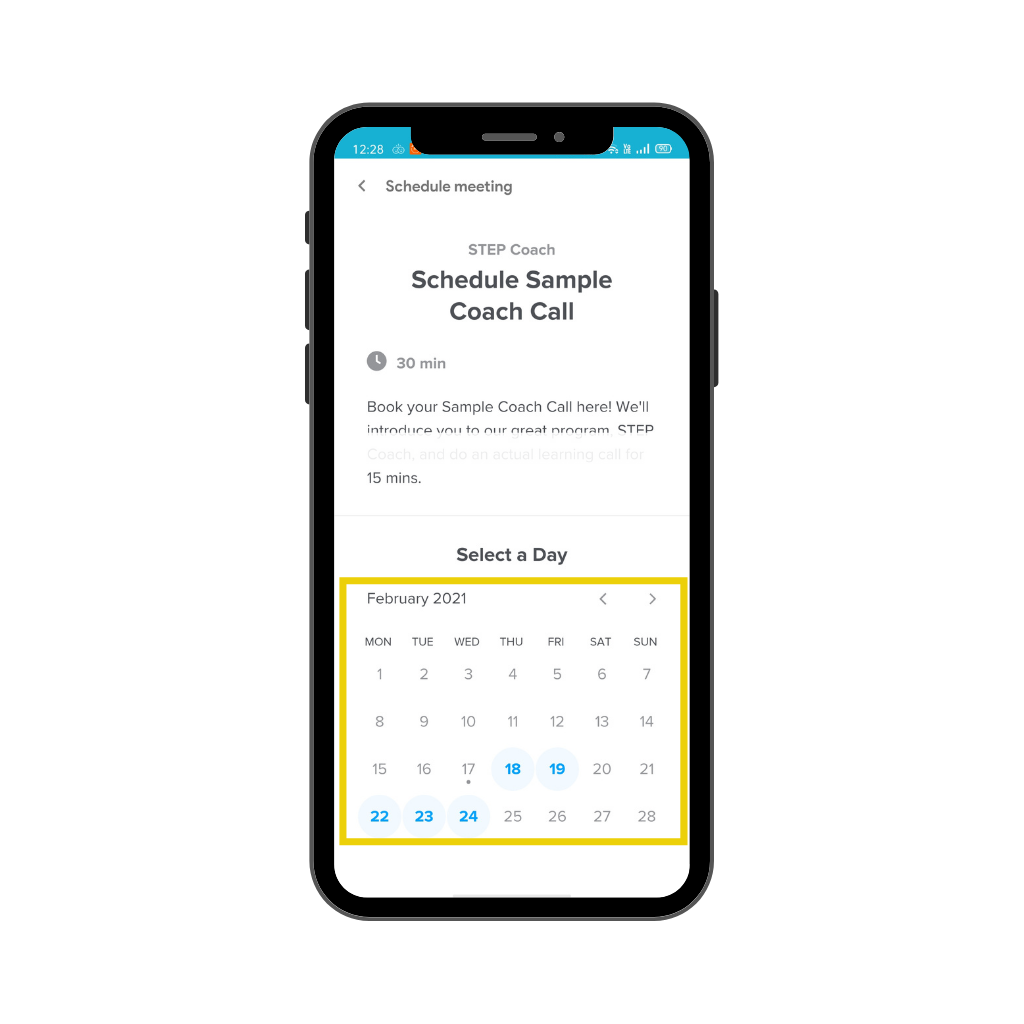 Calendly Screenshot